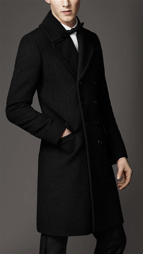 long overcoat men's Burberry